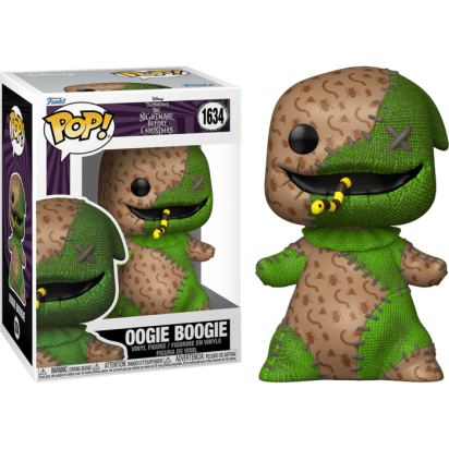 Nightmare before Christmas POP! Disney Vinyl Figure Oogie Boogie (Patchwork) 9 cm