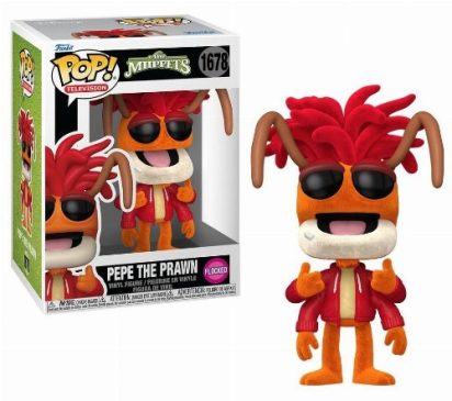 The Muppets POP! Vinyl Figure Pepe the Prawn (Flocked) 9 cm