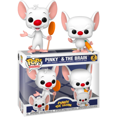 Animaniacs POP! Television Vinyl Figures 2-Pack Pinky & The Brain 9 cm
