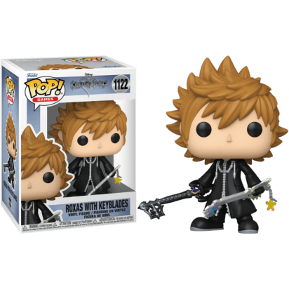 Kingdom Hearts POP! Disney Vinyl Figure Roxas with Keyblades 9 cm