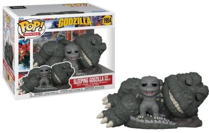 Godzilla Super Sized POP! Movies Vinyl Figure Sleeping Godzilla with Minilla 15 cm