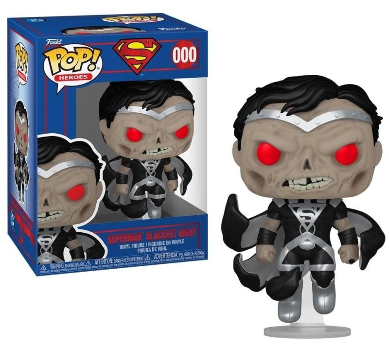 DC Comics POP! Heroes Vinyl Superman Blackest Night 9 cm