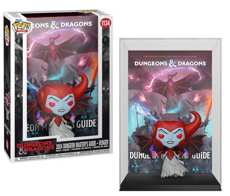 Dungeons & Dragons POP! Book Cover Vinyl Figure 2024 Dungeon Master's Guide - Venger 9 cm