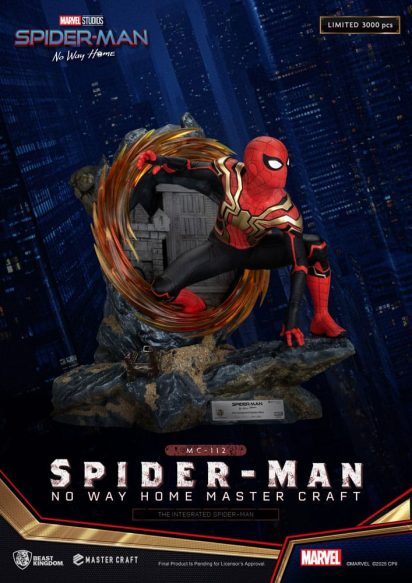 Spider-Man: No Way Home Master Craft Statue The Integrated Spider-Man 31 cm