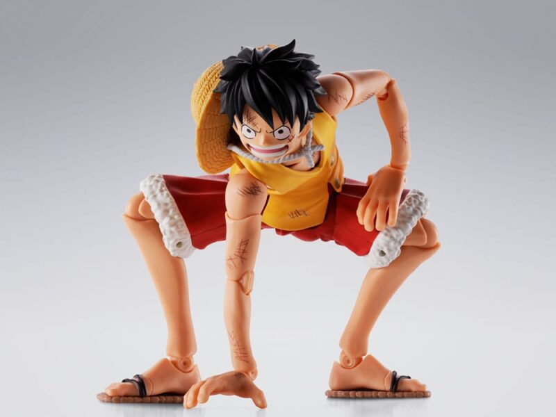 One Piece S.H.Figuarts Action Figure Monkey D. Luffy Marineford 15 cm - immagine 2