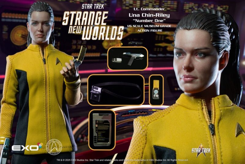 Star Trek: Strange New Worlds Action Figure 1/6 Lt. Com Una Chin-Riley 30 cm - immagine 5