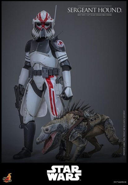 Star Wars: The Clone Wars Action Figure 1/6 Sergeant Hound 30 cm
