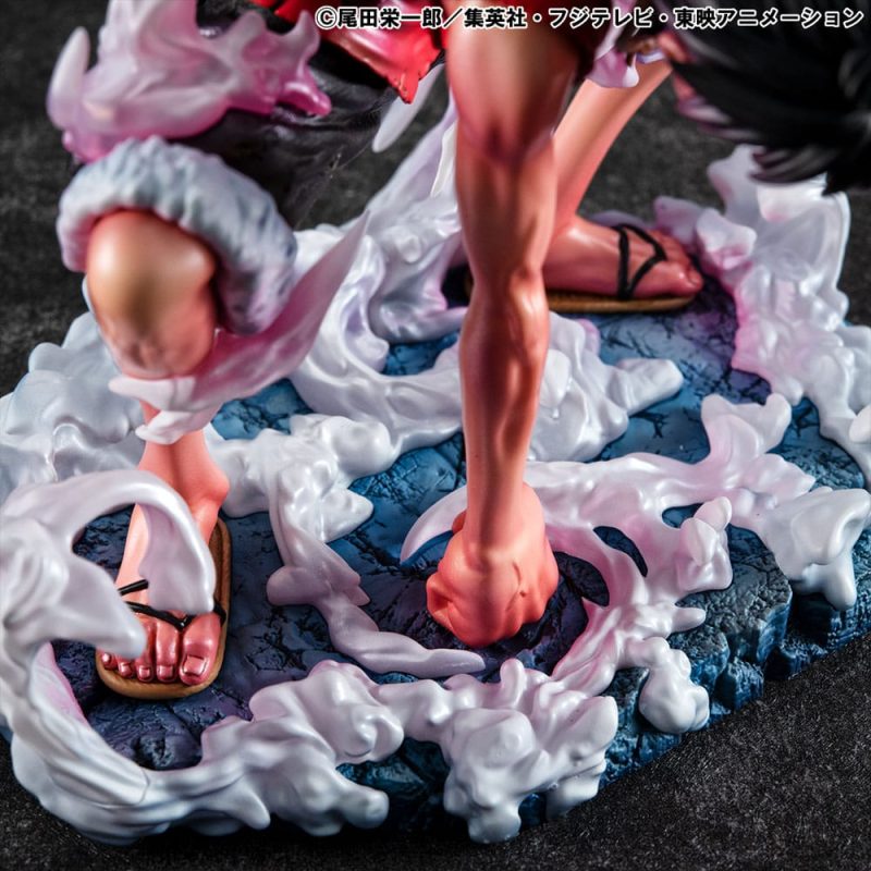 One Piece P.O.P PVC Statue Monkey D. Luffy Gear 2 Limited Edition 19 cm - immagine 5