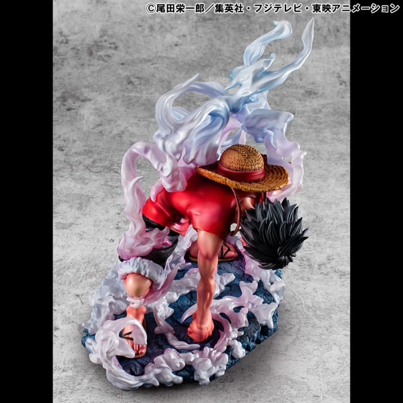 One Piece P.O.P PVC Statue Monkey D. Luffy Gear 2 Limited Edition 19 cm - immagine 3