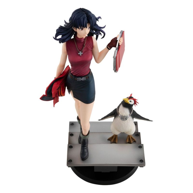 Rebuild of Evangelion Gals PVC Statue Misato Katsuragi & Pen Pen 25 cm - immagine 5