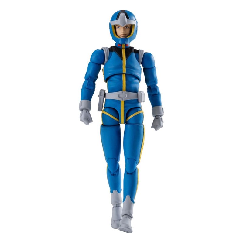 Mobile Suit Gundam G.M.G. Collection 11 Action Figure Earth Federation Sleggar Law Normal Suit Ver. 10 cm - immagine 2