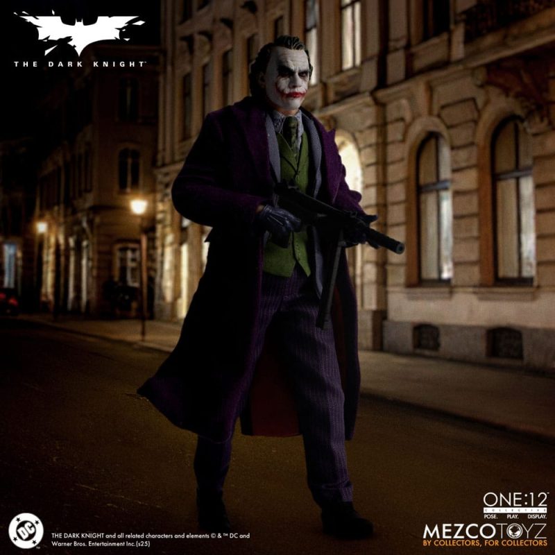 The Dark Knight Action Figure 1/12 Joker 17 cm - immagine 2