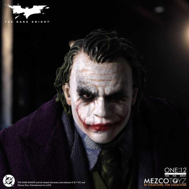 The Dark Knight Action Figure 1/12 Joker 17 cm - immagine 5