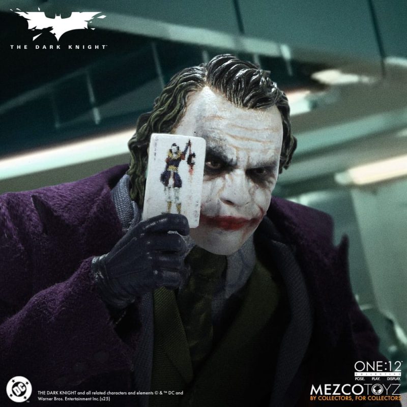 The Dark Knight Action Figure 1/12 Joker 17 cm - immagine 6