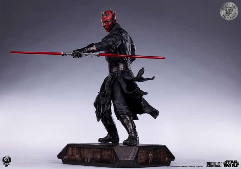 Star Wars Epic Series Statue 1/3 Darth Maul Platinum Exclusive 86 cm - immagine 5