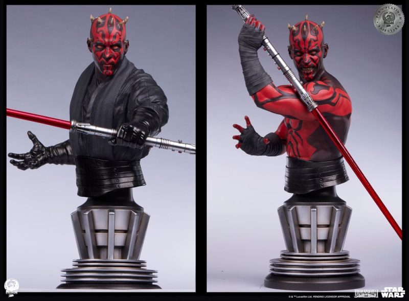 Star Wars Epic Series Statue 1/3 Darth Maul Platinum Exclusive 86 cm - immagine 8