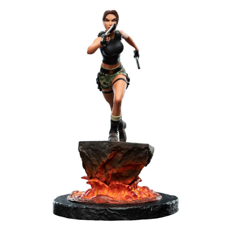 Tomb Raider Mini Statue Lara Croft: The Sanctuary of Flame 18 cm - immagine 2
