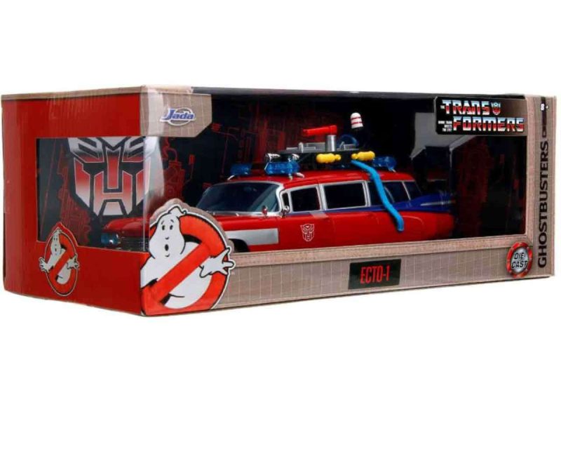 Ghostbusters - Transformers - Ecto-1 x Optimus Prime - Limited Edition - 1:24 Die-Cast Model - immagine 6