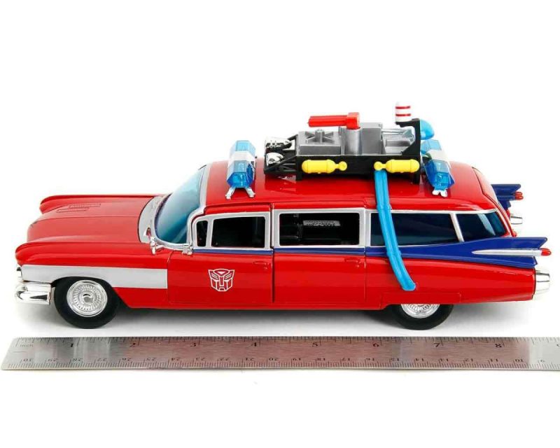 Ghostbusters - Transformers - Ecto-1 x Optimus Prime - Limited Edition - 1:24 Die-Cast Model - immagine 3