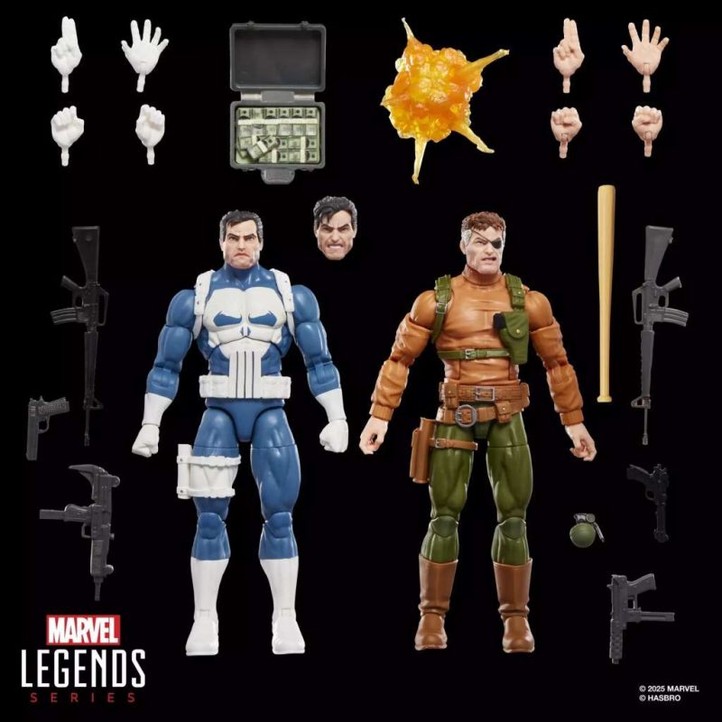 Marvel Legends Gamerverse Action Figure 2-Pack The Punisher And Nick Fury 15 cm - immagine 2
