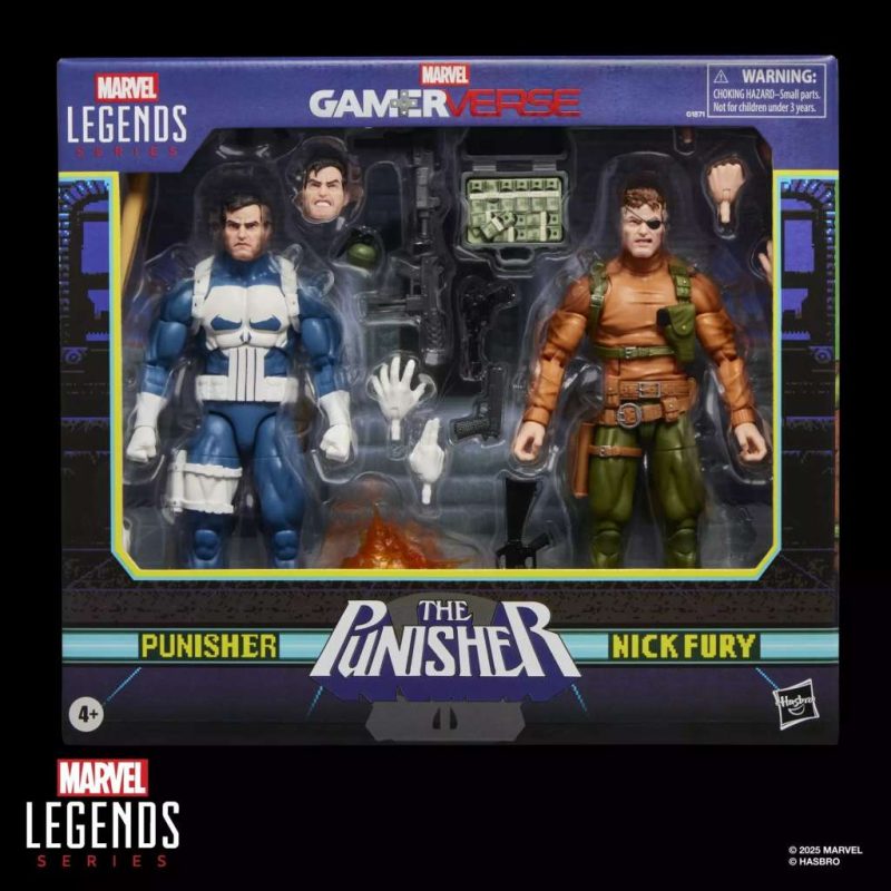 Marvel Legends Gamerverse Action Figure 2-Pack The Punisher And Nick Fury 15 cm