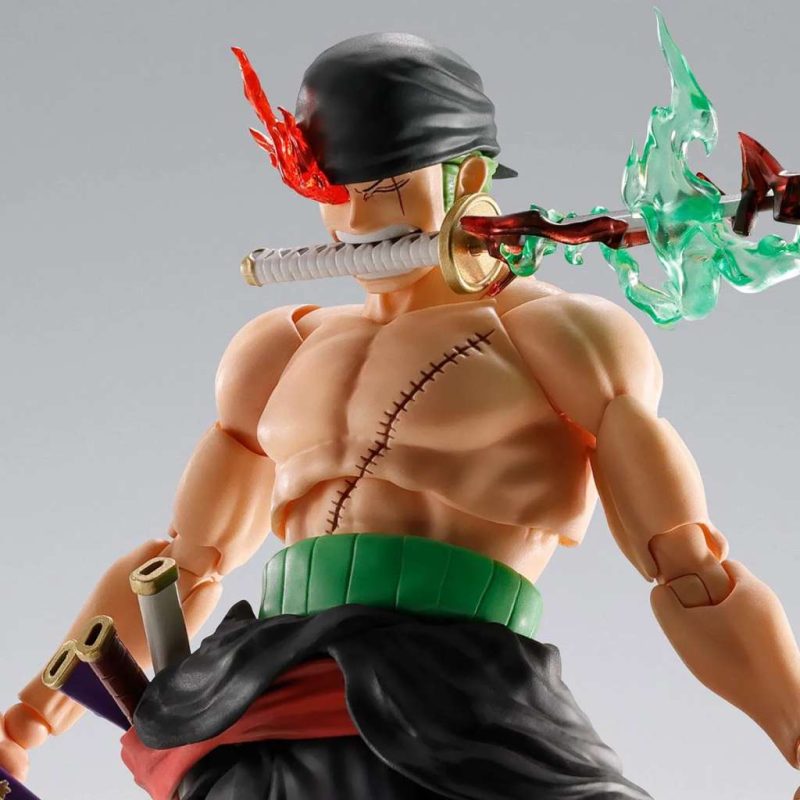 One Piece Roronoa Zoro King of Hell S.H.Figuarts - immagine 2