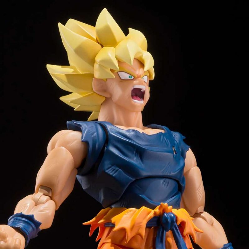 Dragon Ball Z Super Saiyan Son Goku Fighter Rage S.H.Figuarts - immagine 5