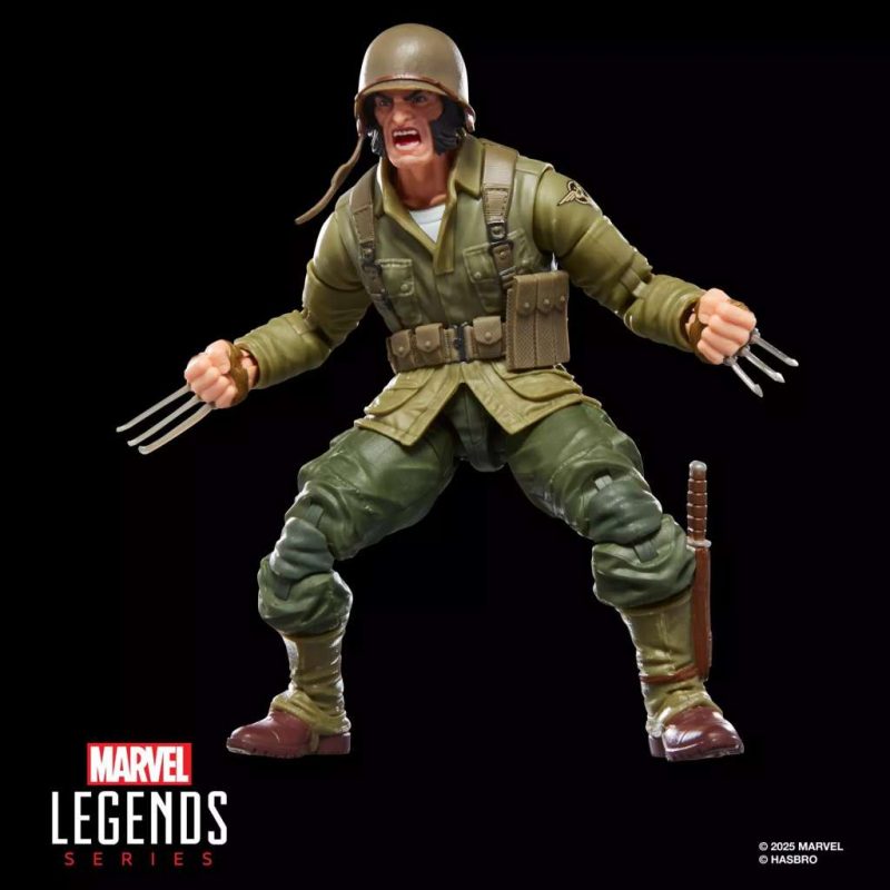 Marvel Legends Executioner Bfs Wolverine Wwii Logan Action Figure - immagine 3