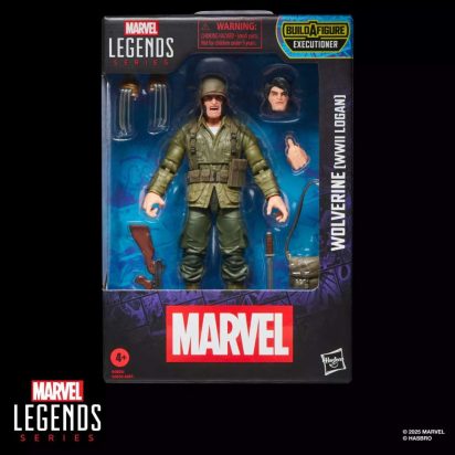 Marvel Legends Executioner Bfs Wolverine Wwii Logan Action Figure