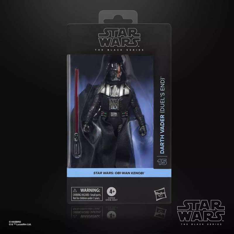 Star Wars Black Series Obi-Wan Kenobi Darth Vader Duel's End Action Figure
