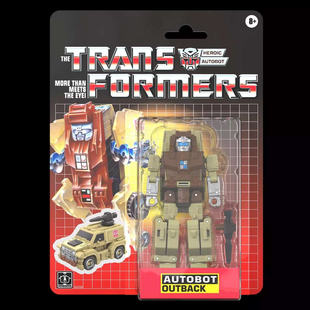 Transformers Retro G1 Autobot Outback Action Figure