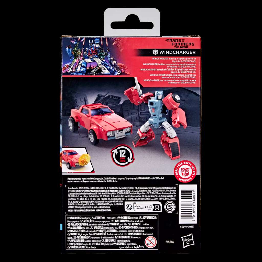Transformers: The Movie Studio Series Action Figure Windcharger 14 cm - immagine 4