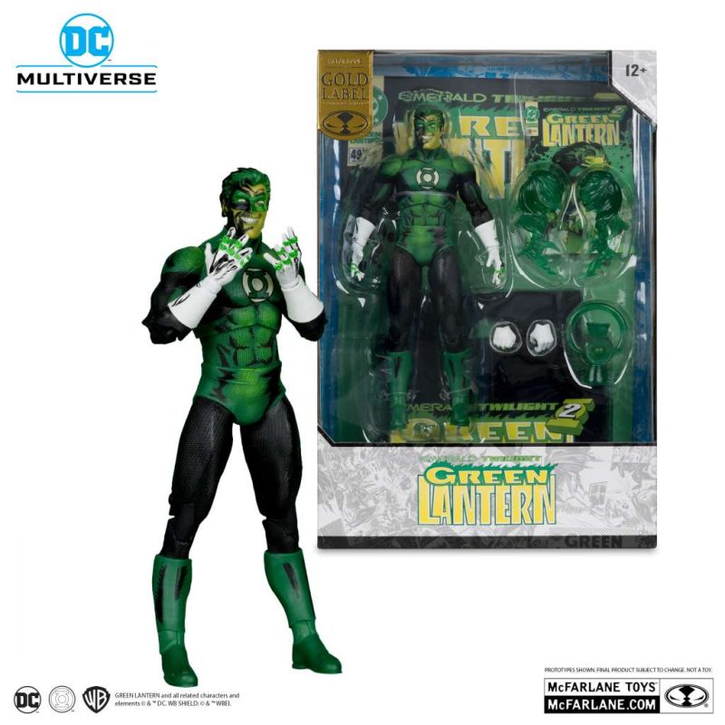 Dc Multiverse Cover Recreations Green Lantern Emerald Twilight Figure