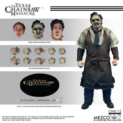 Texas Chainsaw Massacre (2003) Action figure 1/12 Leatherface 17 cm