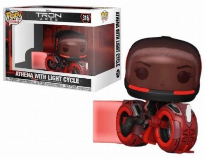 Tron: Ares POP! Rides Vinyl Figure Athena with Light Cycle 15 cm