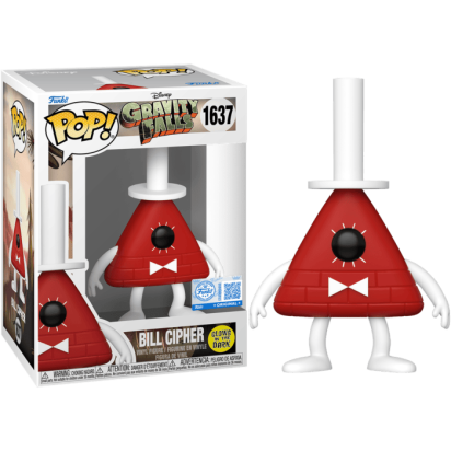 Gravity Falls POP! Animation Figures Bill Cipher Glow in the Dark Limited 9 cm