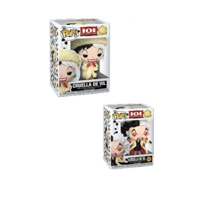 101 Dalmatians (1961) POP! Disney Vinyl Figure Cruella De Vil 9 cm Assortment (2)