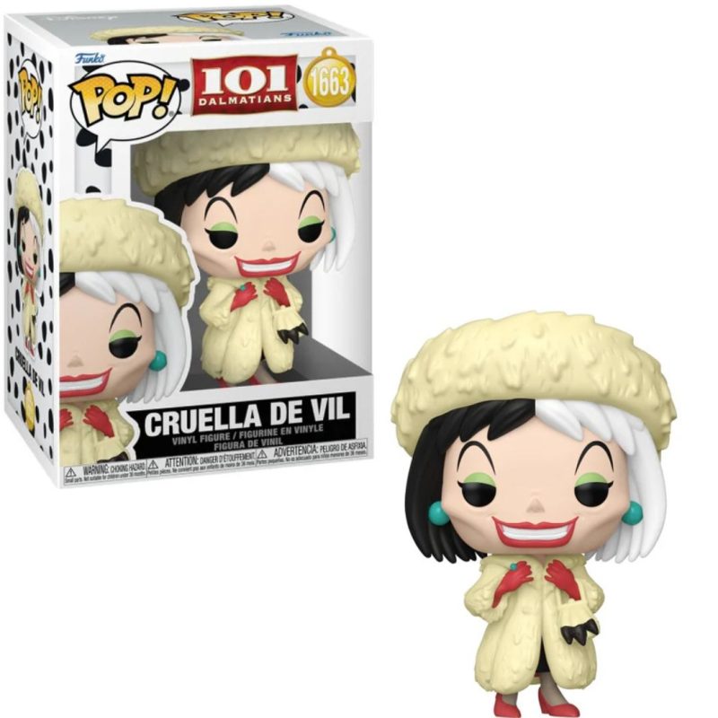101 Dalmatians (1961) POP! Disney Vinyl Figure Cruella De Vil 9 cm