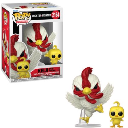Rooster Fighter POP! Vinyl Figure Keiji with Piyoko 9 cm