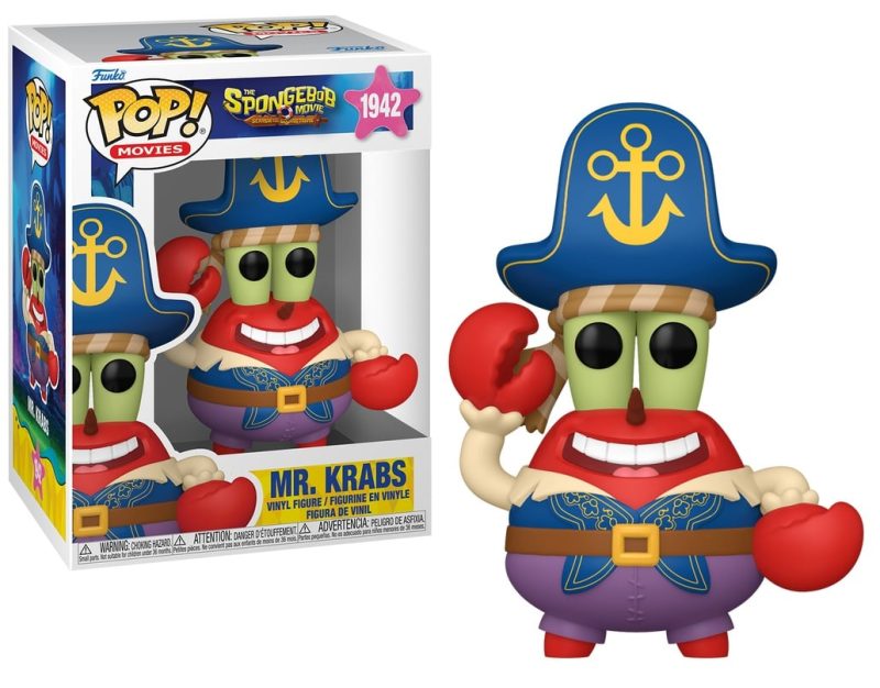 SpongeBob SquarePants POP! Vinyl Figure Mr. Krabs (Pirate) 9 cm