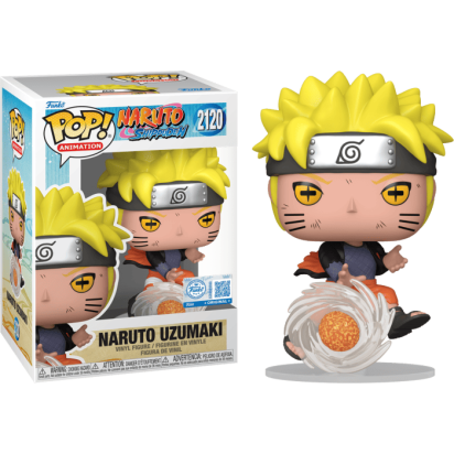Naruto Shippuden POP! Animation Vinyl Figures Naruto Uzumaki (Lava Release Rasenshuriken) Limited 9 cm