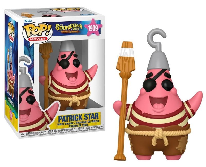 SpongeBob SquarePants POP! Vinyl Figure Patrick Star (Pirate) 9 cm