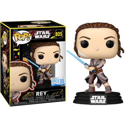 Star Wars POP! Vinyl Figure Rey Retro Limited 9 cm