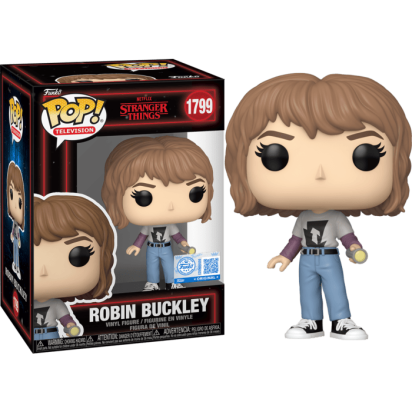 Stranger Things POP! Vinyl Figure Robin Buckley with Flashlight (Season 5) Limited 9 cm