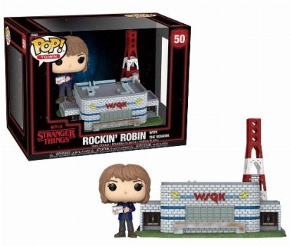 Stranger Things POP! Town Vinyl Figures Rockin' Robin with The Squawk 9 cm