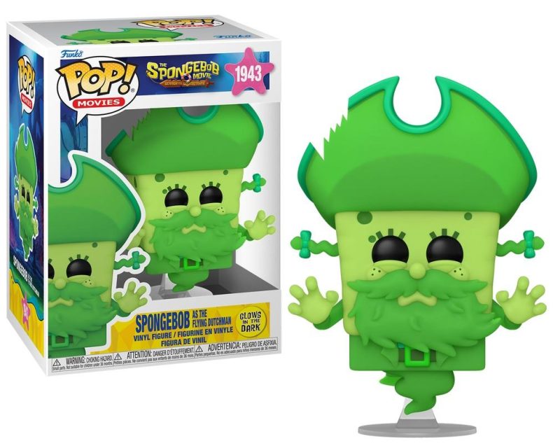 SpongeBob SquarePants POP! Vinyl Figure SpongeBob as the Flying Dutchman (Glow) 9 cm