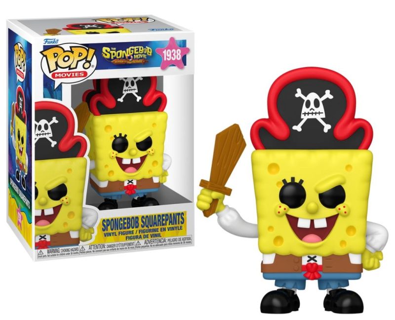 SpongeBob SquarePants POP! Vinyl Figure SquarePants (Pirate) 9 cm