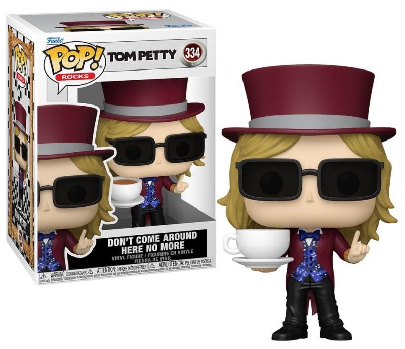Tom Petty POP! Rocks Vinyl Figure Don't Come Around Here No More 9 cm