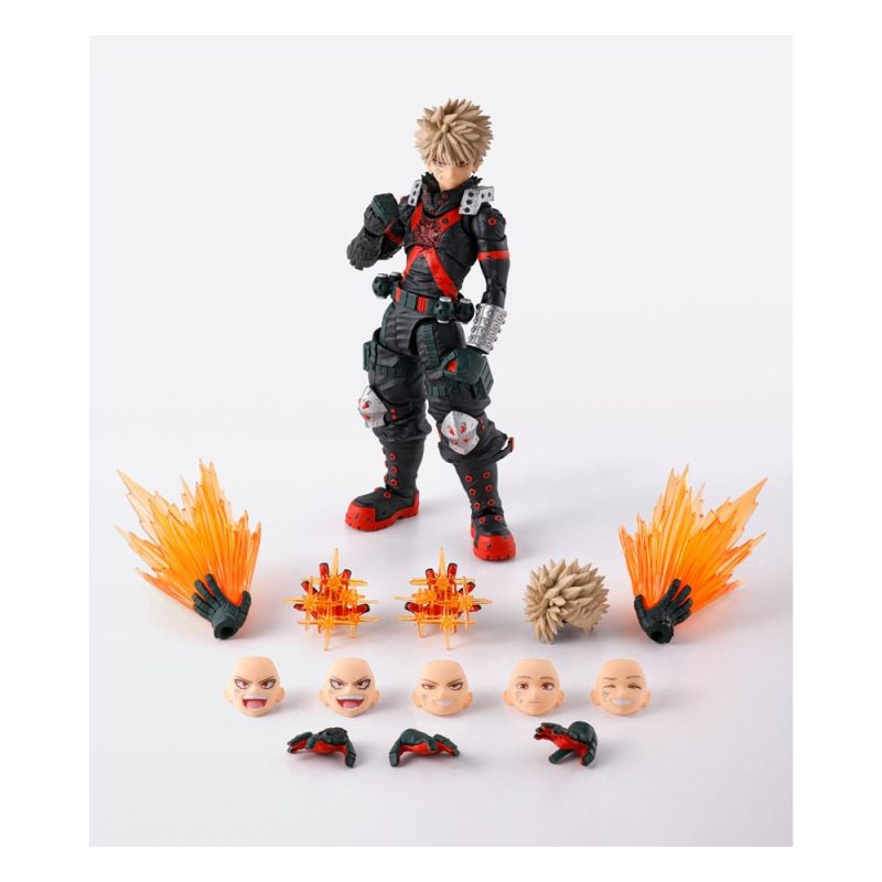 My Hero Academia S.H. Figuarts Action Figure Katsuki Bakugo (The Beginning) 15 cm - immagine 5