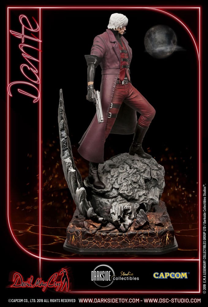 Devil May Cry 1 Premium Statue 1/4 Dante Exclusive 70 cm - immagine 2